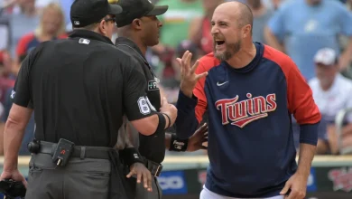 Minnesota Twins manager Rocco Baldelli explodes during controversial defeat to Toronto Blue Jays