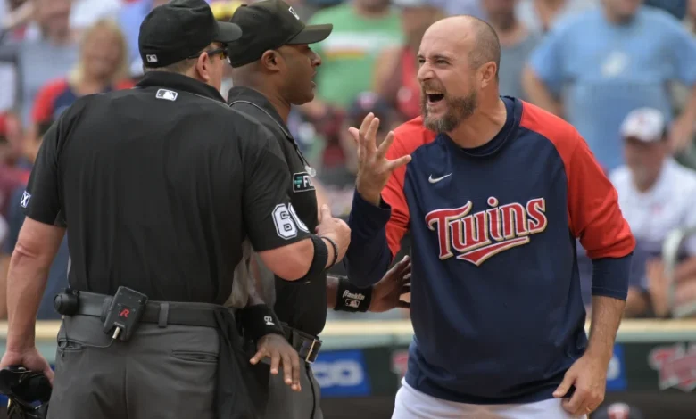 Minnesota Twins manager Rocco Baldelli explodes during controversial defeat to Toronto Blue Jays