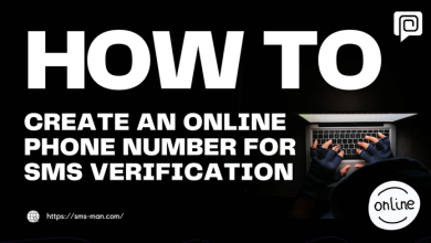 How to create an online phone number for SMS verification