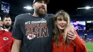 Taylor Swift is away and no longer comes to watch, soccer player's boyfriend has a "tragic" expression that causes controversy